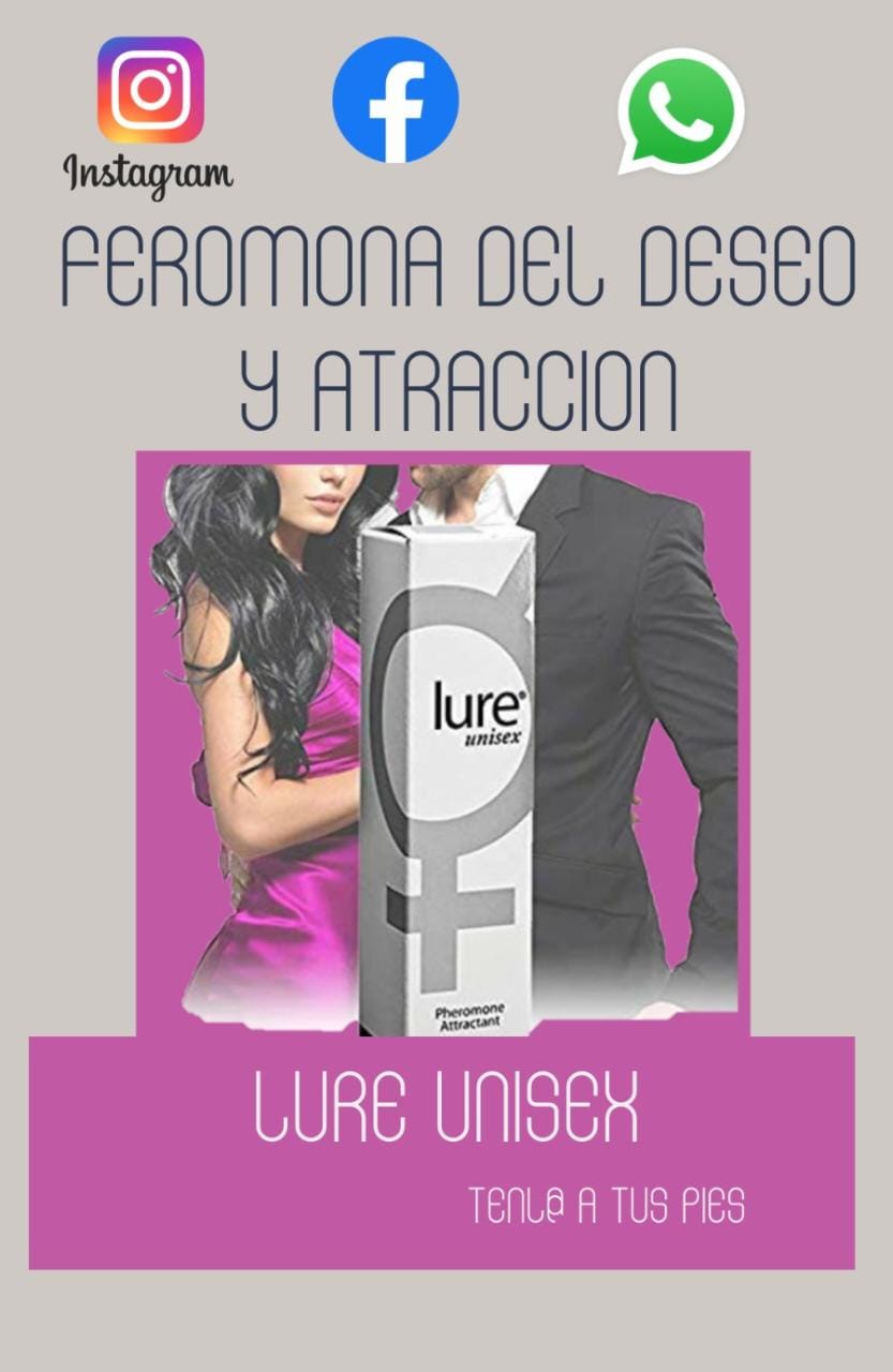 LURE UNISEX FEROMONAS DE ATRACCIÓN Y DESEOSEXSHOP PTE PIEDRA